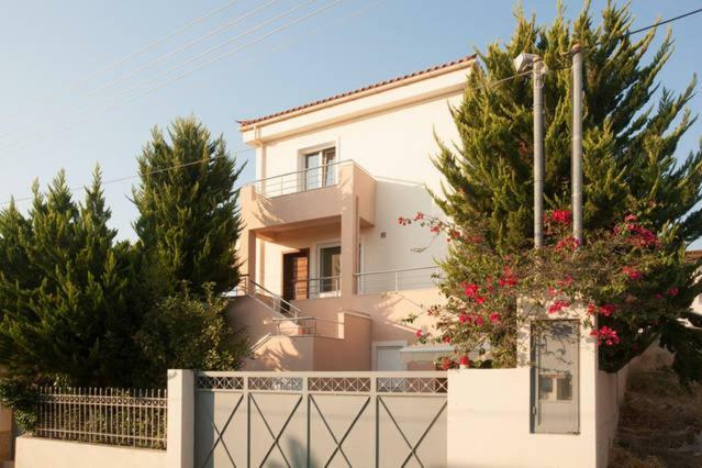 House,1000M From Beach Lagonisi Bagian luar foto